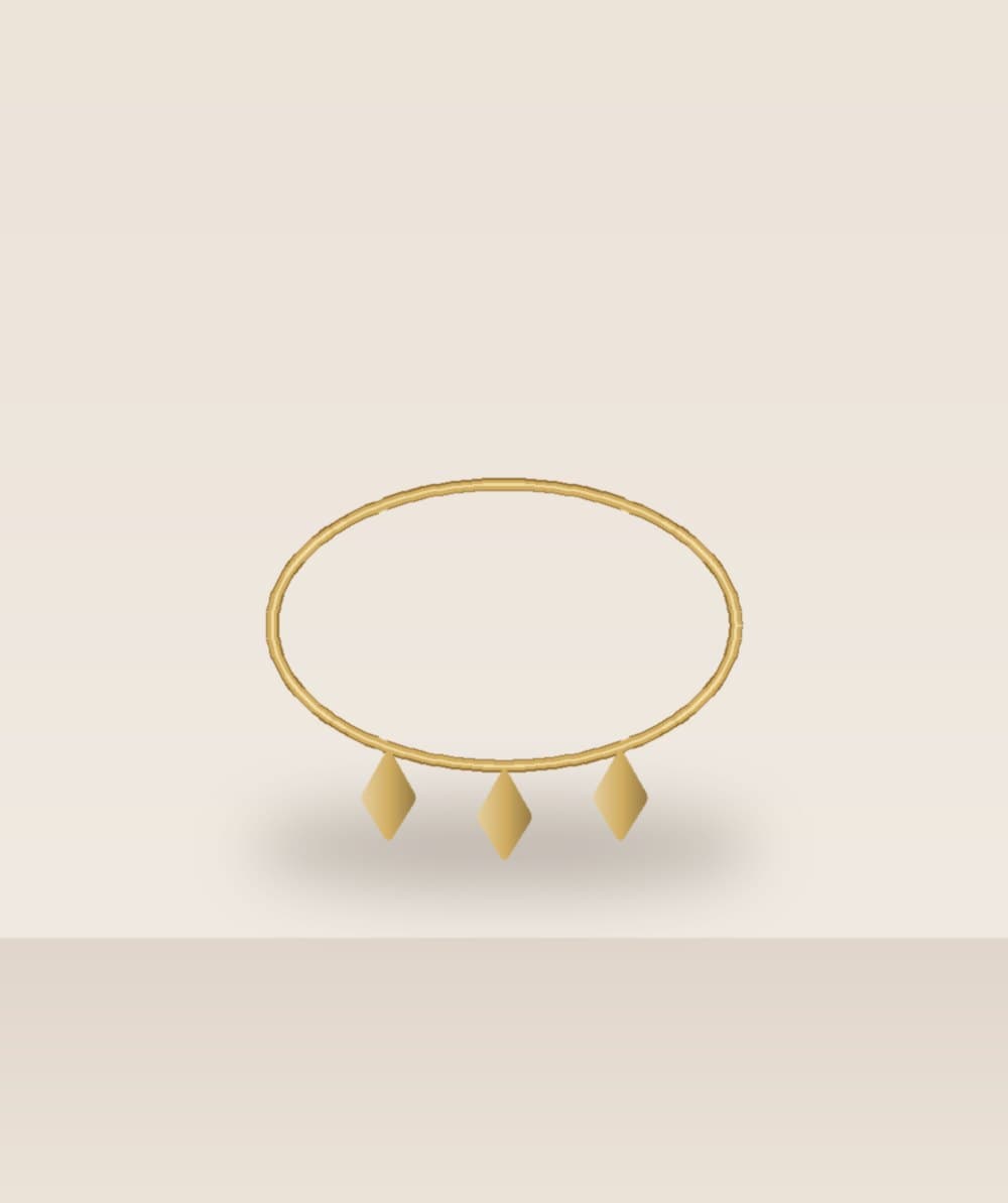 Leaf Charm Bracelet