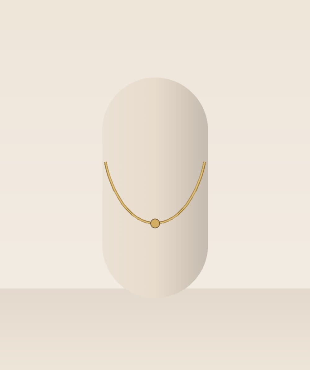 Minimal Chain Necklace